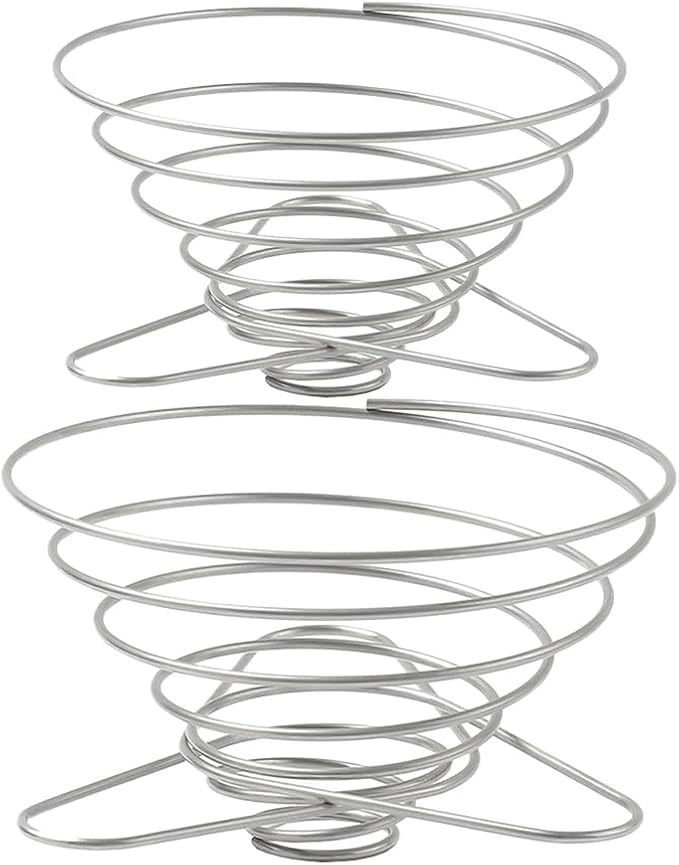 VICASKY 2pcs Stainless Steel Coffee Filter Cup Stand Dripper Drip Filter Rack by VICASKY