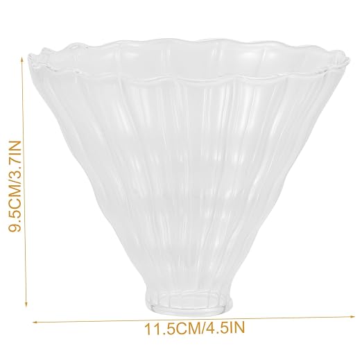 Housoutil 2pcs Thickened Heat Resistant Glass Coffee Filter Dripper Large - Image 7