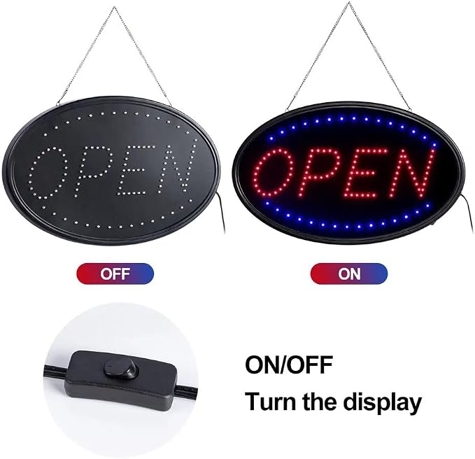 Jumbo 24" x 13" LED Neon Sign - Image 3