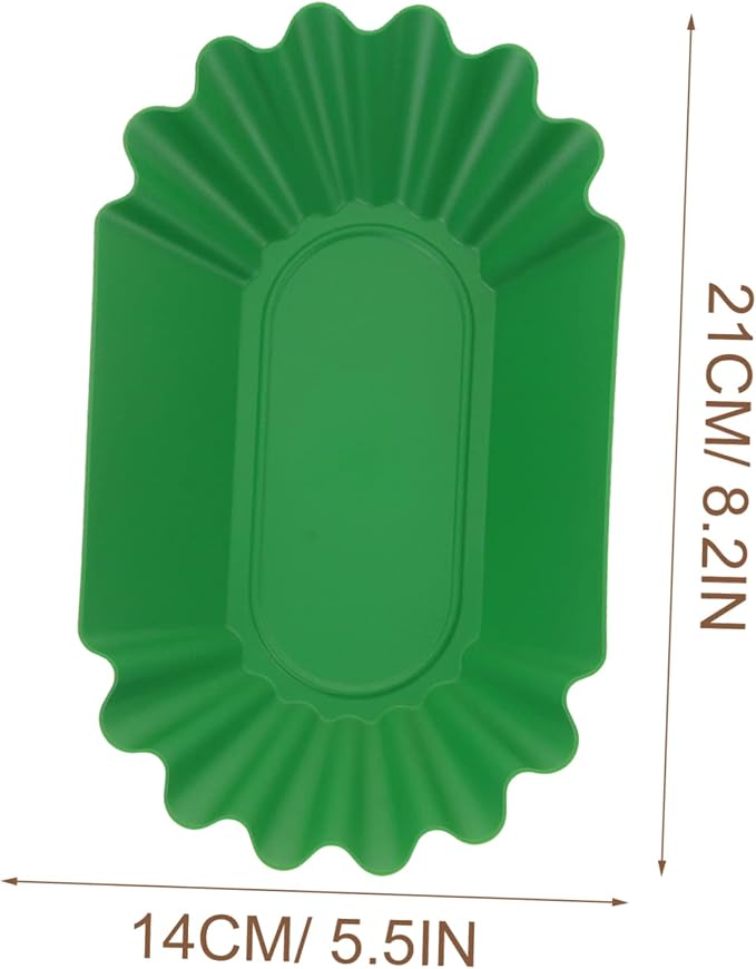 Cabilock 4pcs Coffee Sample Display Tray Sturdy Plastic Beans Tray Baking - Image 2