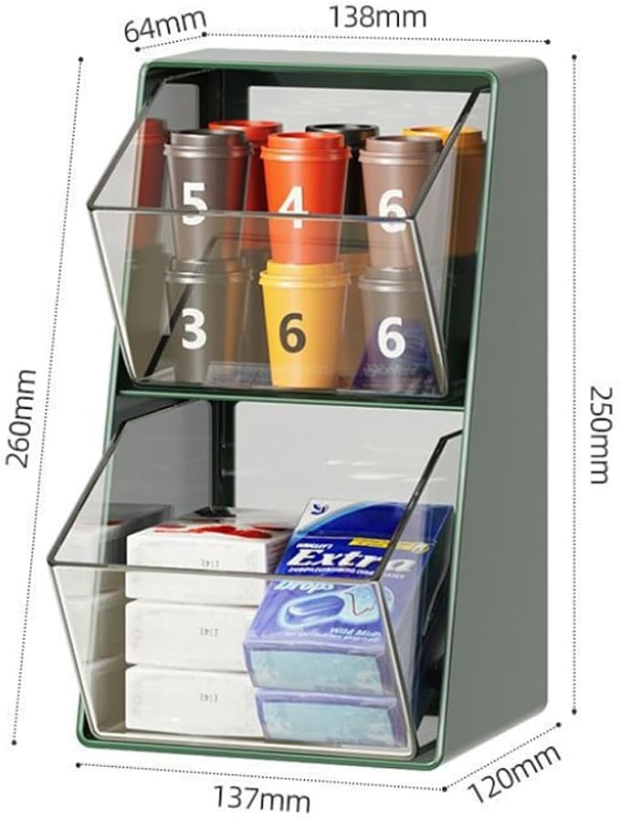 K Cup Holder, Large Capacity Tea Bag Organizer - Image 5