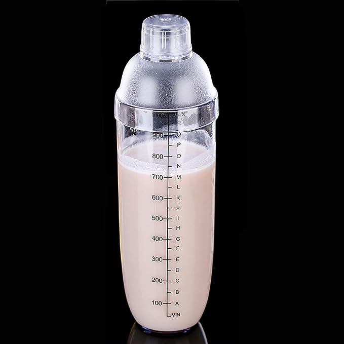 Plastic Cocktail Shaker, Drink Mixer Hand Shaker Cup - Image 3
