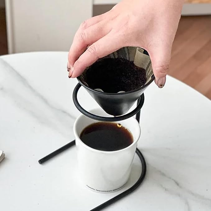 ARFUKA Reusable Pour Over Coffee Dripper Adjustable Height Manual Coffee Maker - Image 6