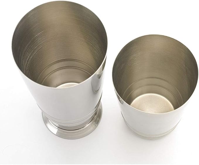 Barfly Cocktail Tin, Stainless Steel w/embossed ribs - Image 5