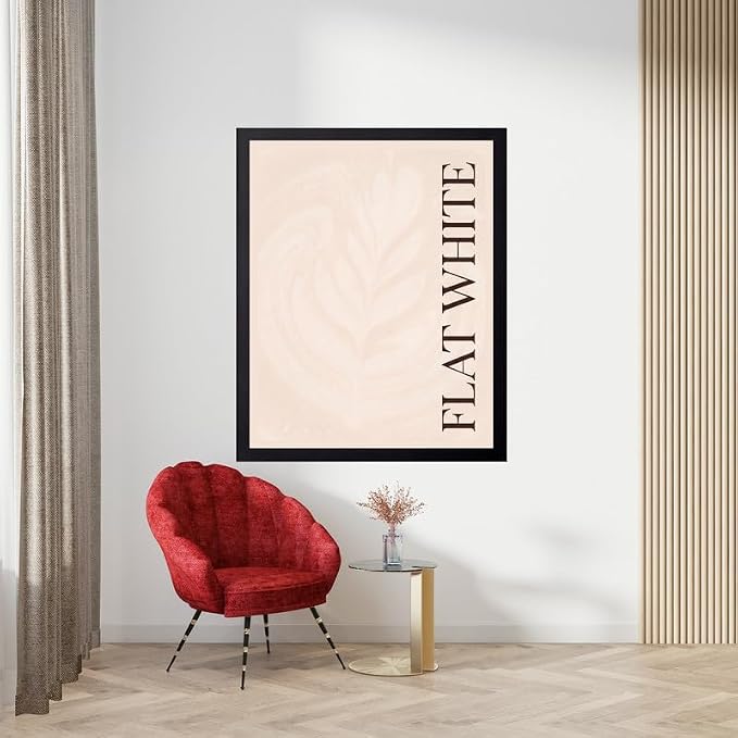 Lawrence Williams Designs Flat White Coffee Poster - Image 5