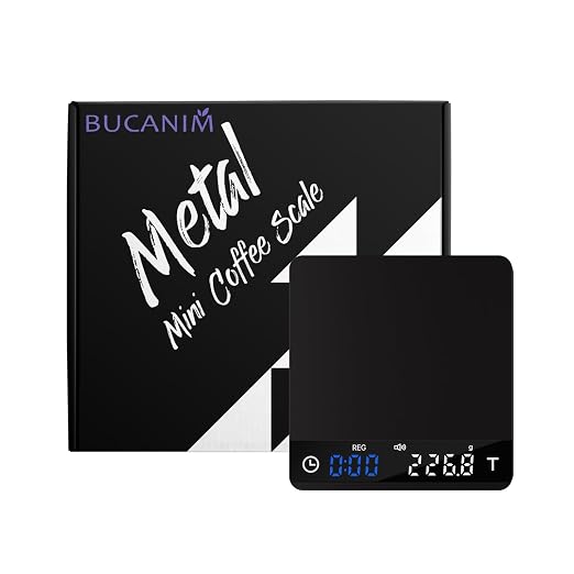 Metal Coffee Scale with Timer, Espresso Scale with Auto Timing, 3 Mode - Image 9