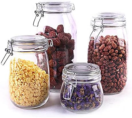 2 Pcs 10 Oz/300ml PET Plastic Storage Jars - Image 6