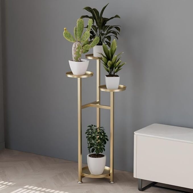Takywep Corner Plant Shelving Multi-Layer Heavy Duty Metal Flower Pot Stand by HOME