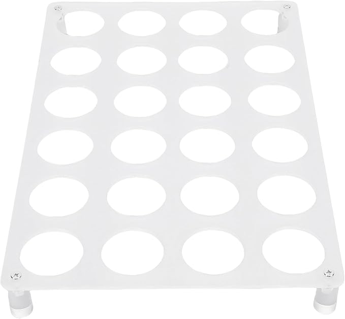 aqxreight Clear Acrylic Coffee Pod Holder Storage Organizer Tray - Image 2