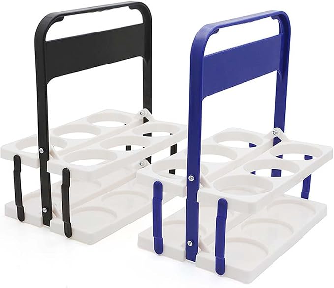 Collapsible Water Bottle Carrier, Portable 6 Holes Drink Carrier - Image 4