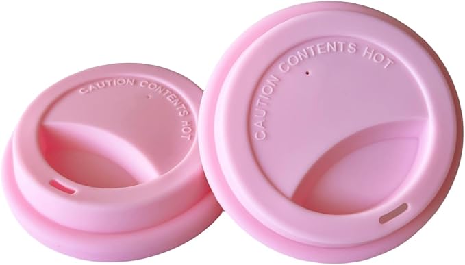Silicone Cup Covers, Reusable Silicone Lids by NumRealmNumberIDTagsLabels