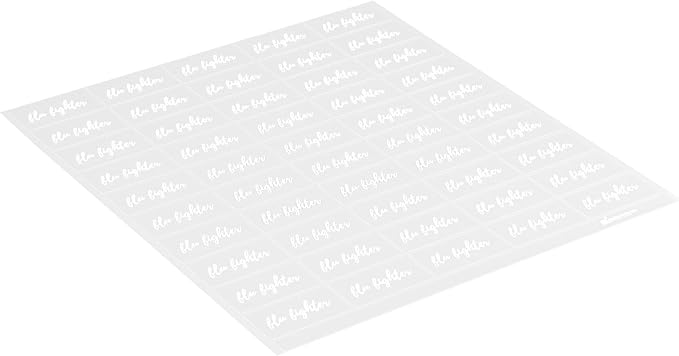 Restaurantware-1.9 x 1 Inch Flu Fighter Juice Bottle Labels, 100 Self-Adhesive - Image 2