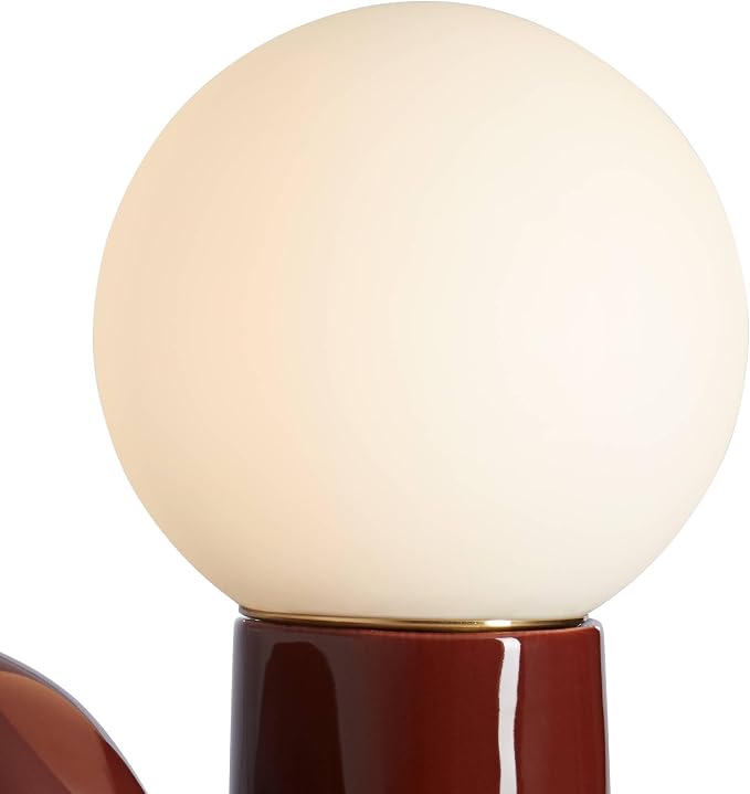 360 Lighting Fondant 11 1/2" Small Mid Century Modern Accent Table Lamps Set of - Image 3