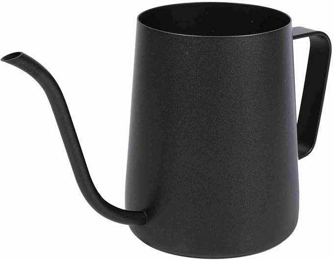 Qinlorgo Stainless Steel Coffee Pot, 250ml 350ml Black Pour Over Coffee Kettle - Image 6