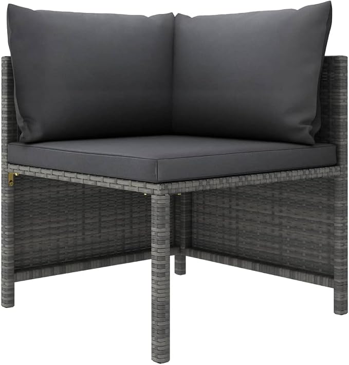 7 Piece Garden Lounge Set, Sectional Sofa Seating - Image 3