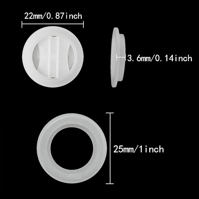 12PCS CO2 Filter Valves for Coffee Canister, Replacement CO2 Releasing Valves - Image 2