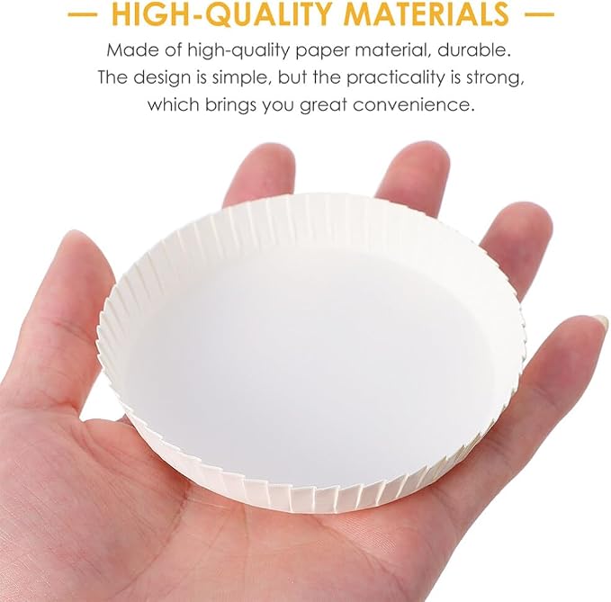 Baluue 100pcs Disposable Cup Covers Lids - Image 8