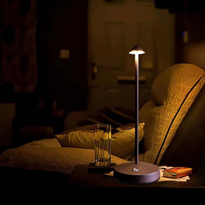2 PACK Cordless Lamps, Battery Rechargeable Table Lamp, Portable Lamps - Image 7