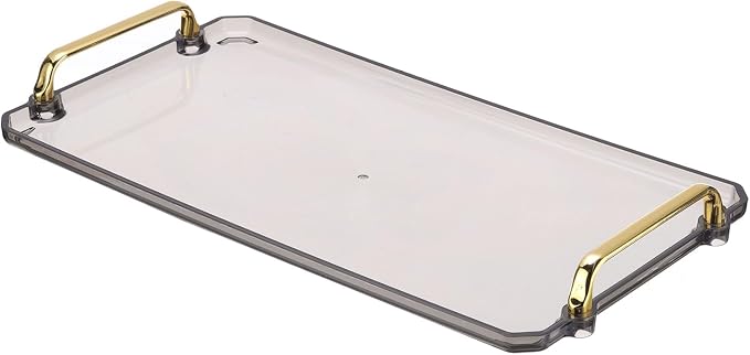 PATIKIL 16.1 x 8.7 Inches Plastic Serving Tray by PATIKIL