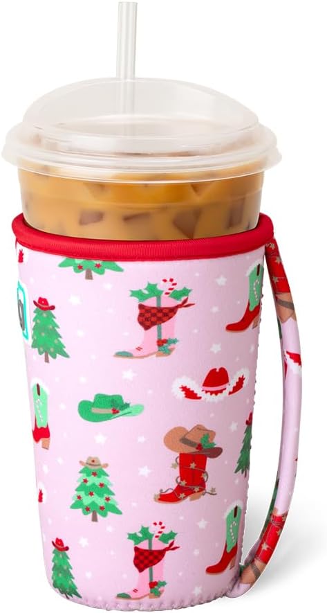 Swig Life Medium Iced Cup Coolie, Standard 22oz Iced Coffee Cup Insulator Sleeve - Image 2
