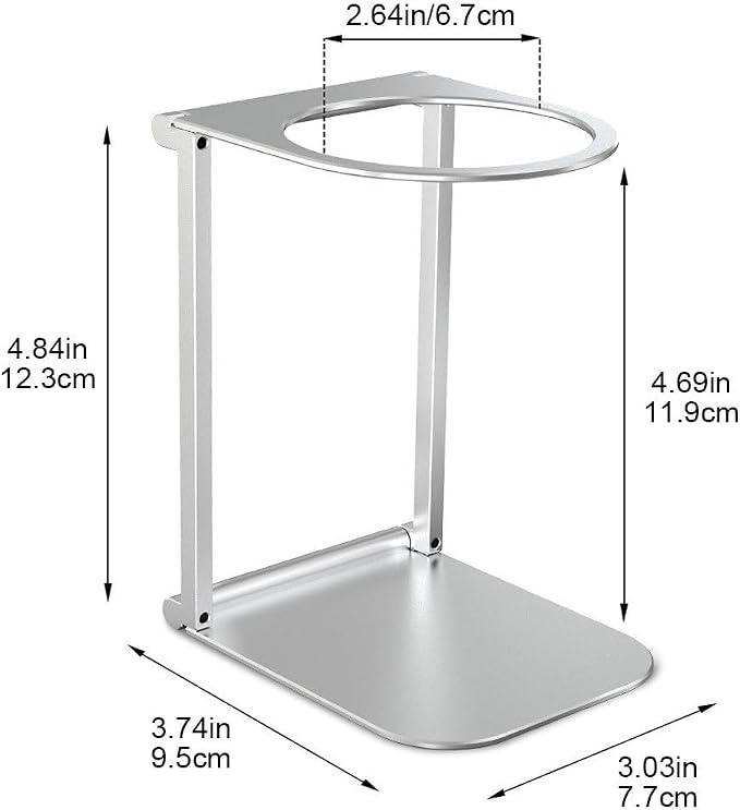 Foldable Coffee Drip Holder Aluminum Coffee Dripper Station Portable Pour Over - Image 4