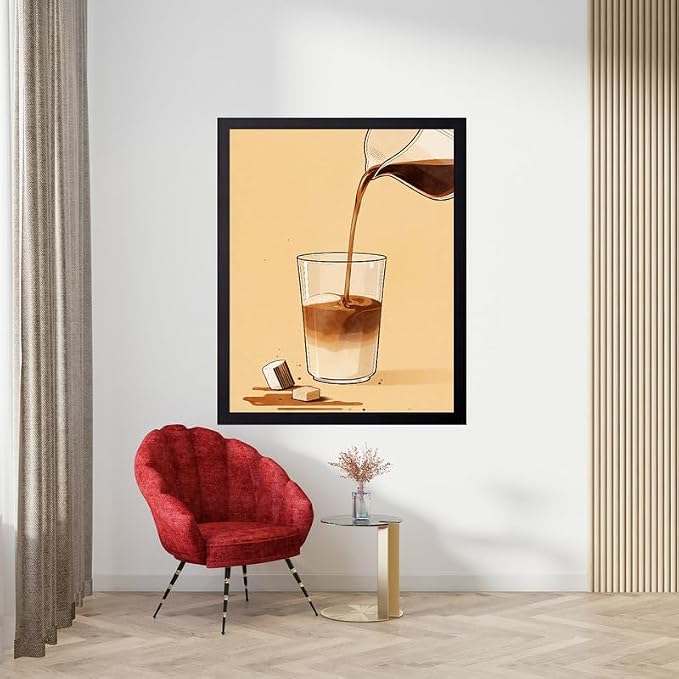 Lawrence Williams Designs Iced Coffee Pour Poster - Image 3