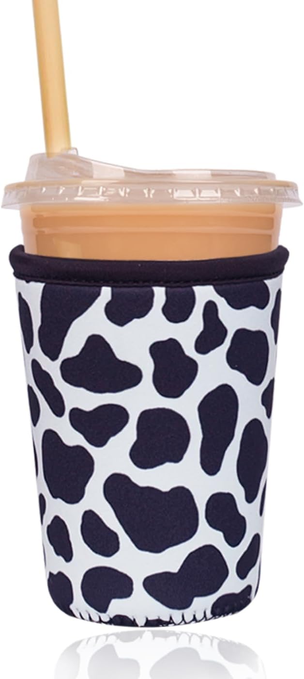 Reusable Insulated Sleeve for Iced Coffee Cup, Coffee Neoprene Sleeve for Cold by Unknown