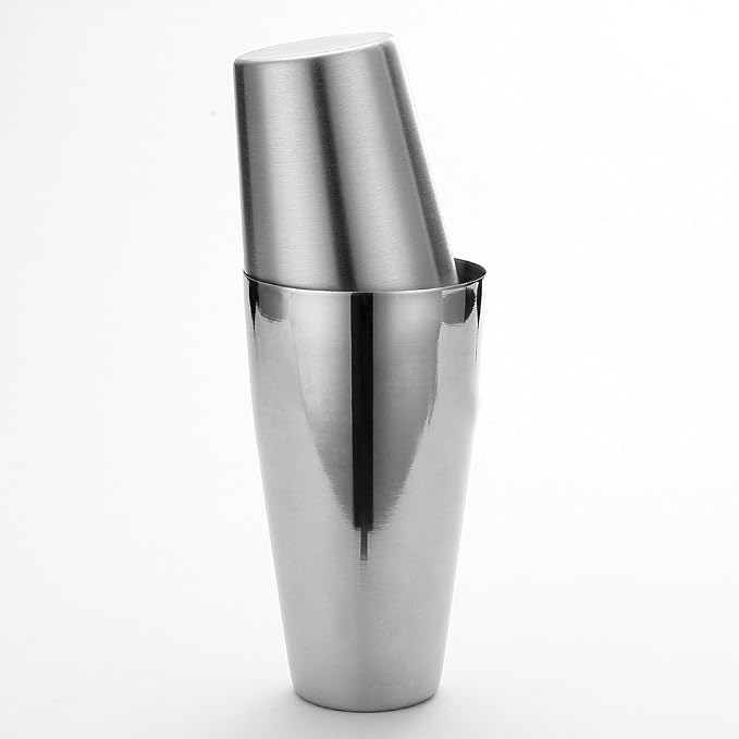 Boston Shaker by QLL, Professional Stainless Steel Cocktail Shaker Set - Image 4