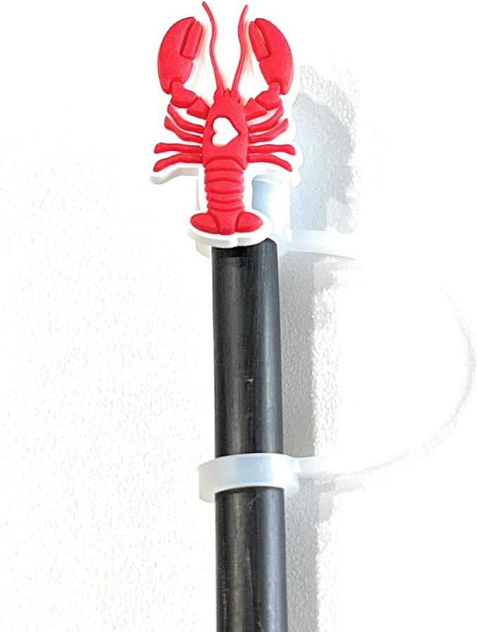 6 Pack 8mm Straw Toppers, Silicone Straw Tip Covers - Image 5