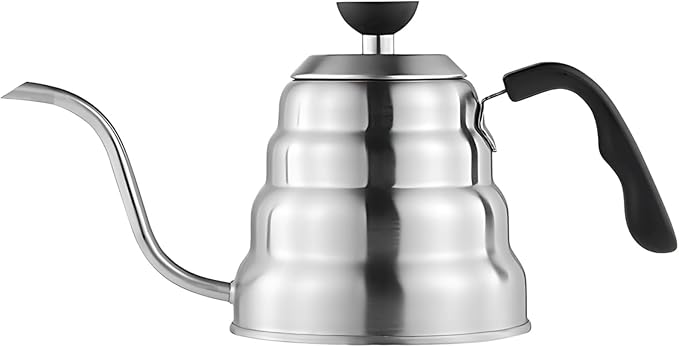 40.6 US fl oz Stainless Steel Goose Neck Coffee Kettle, 1.2 L Pour Over Coffee - Image 5
