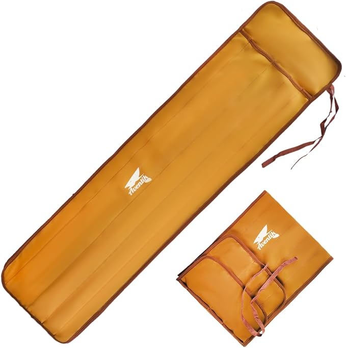 Aventik Neoprene Fly Rod Sock, 5-Compartment Fly Rod Sleeve Protector, Fishing by AVENTIK