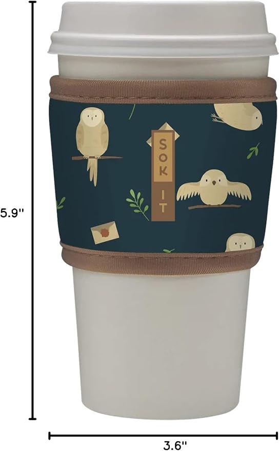 Sok It HotSok Coffee & Tea Reusable Insulated Neoprene Cup Sleeve - Image 7