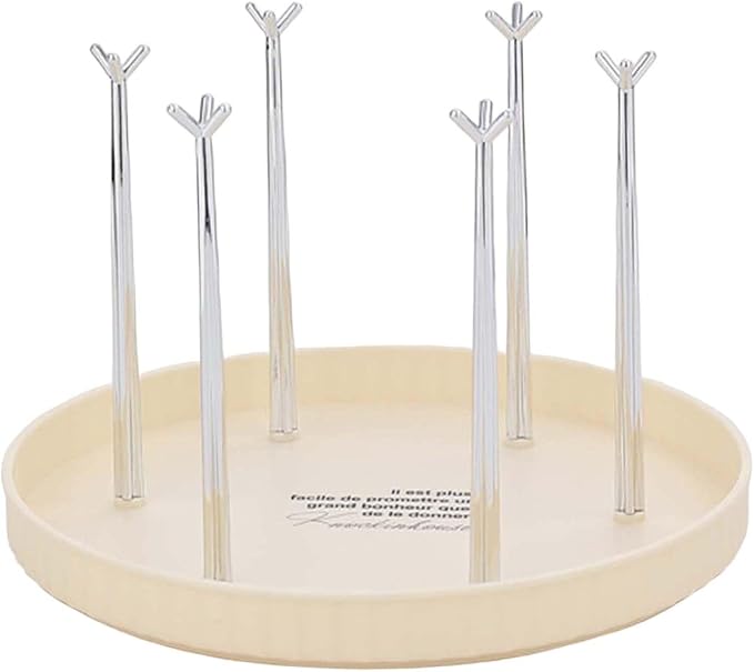 6 Hooks Water Cup Hanger, Cup Storage Rack, Removable Household Stable Creative - Image 4