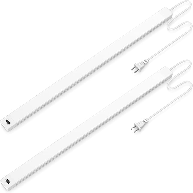2pcs Hand Wave Under Cabinet Lights, Plug and Play, LED Lights by MYPLUS