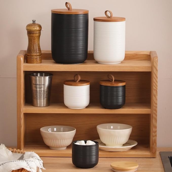 Food Storage Jar Strong Ceramic Storage Canisters - Image 8