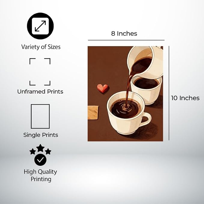 Lawrence Williams Designs Pouring Coffee Poster - Image 2