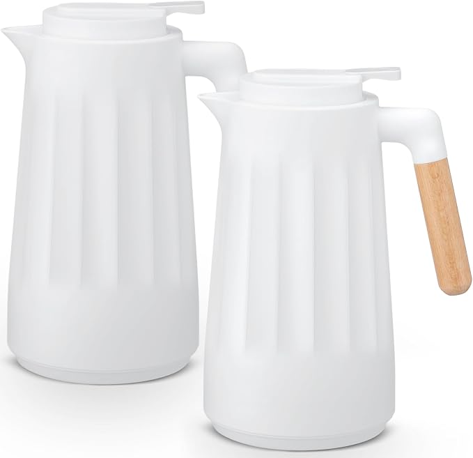 Ziliny 2 Pcs 34 oz Thermal Coffee Carafe by Ziliny