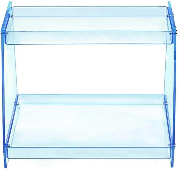 ROYALITA 2 Tier Pink Heart Bathroom Countertop Organizer Display Shelf - Image 4