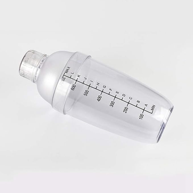 Plastic Cocktail Shaker, Hand Drink Mixer Boba Tea Shaker Cup - Image 6