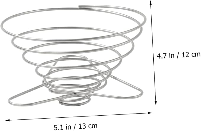 TEHAUX Stainless Steel Manual Coffee Filter Funnel - Image 7