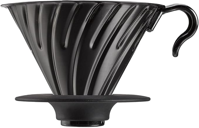 Hario V60 Metal Coffee Dripper, 02 Matte Black by Hario