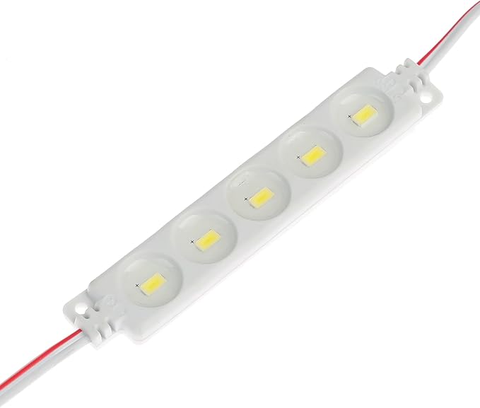 LED Module DC12V White 6500K Injection 5 LED Module 1.2 W Waterproof Decorative - Image 2