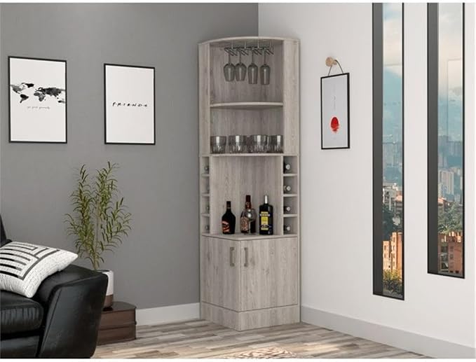 Tuhome Syrah Corner Bar Cabinet - Image 2