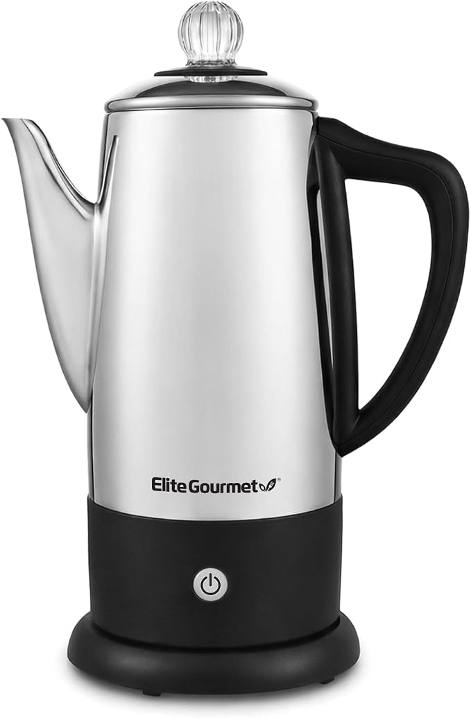 Elite Gourmet EC812 Electric 12-Cup Coffee Percolator by EliteGourmet