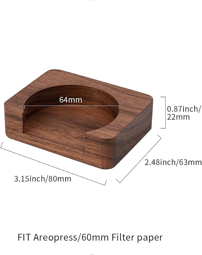 watchget Espresso Paper Filter Holder Update Coffee Filter Storage Container - Image 2