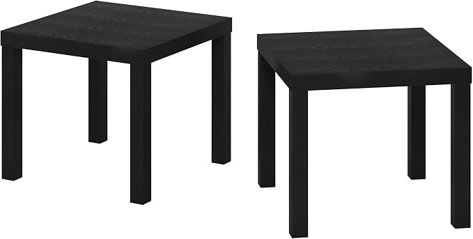 Furinno Classic Homey Square Parsons Side End Table - Image 5