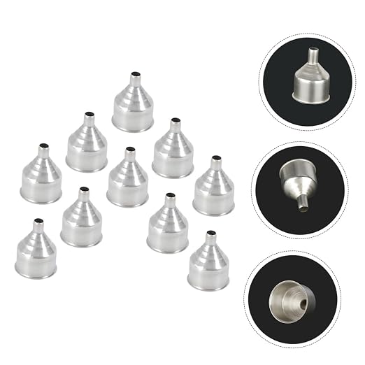 10Pcs Stainless Steel Kitchen Funnels - Image 6