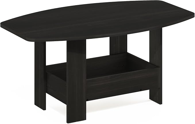 Furinno Simple Design Coffee Table, 2-Tier Modern Center Table - Image 5