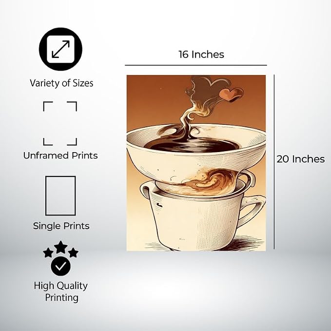Lawrence Williams Designs Coffee Love Poster - Image 2