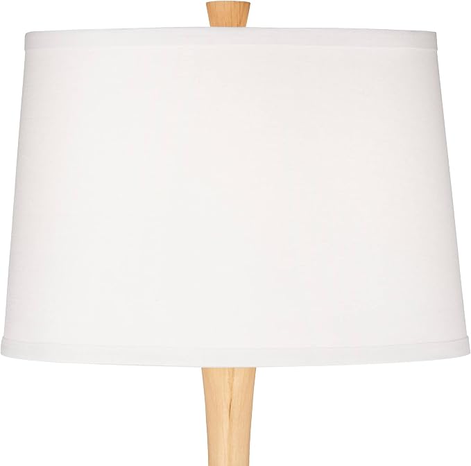 Color + Plus Wexler 31" Tall Large Teardrop Mid Century Modern End Table Lamp - Image 3